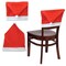 Beistle Pack of 12 Red and White Christmas Santa Hat Chair Slip Covers 19" x 25"